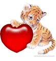 Анимационные картинки с тиграми