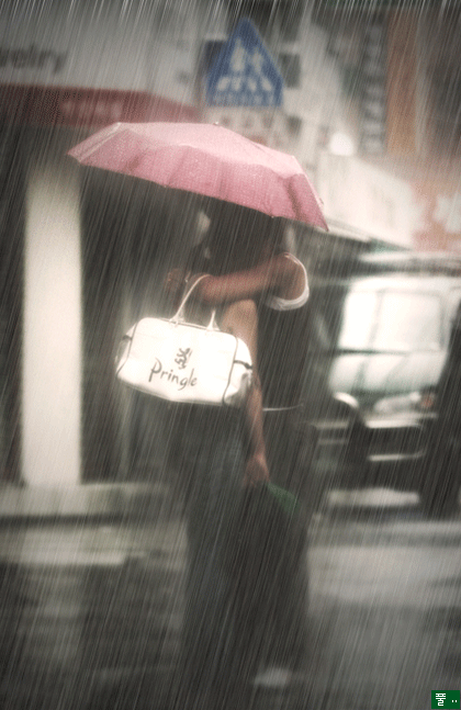 красивые Анимашки Любовь под дождём