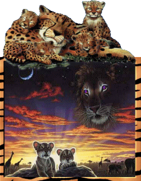 красивые Анимашки Леопарды