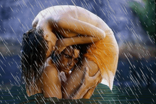 красивые Анимашки Дождь