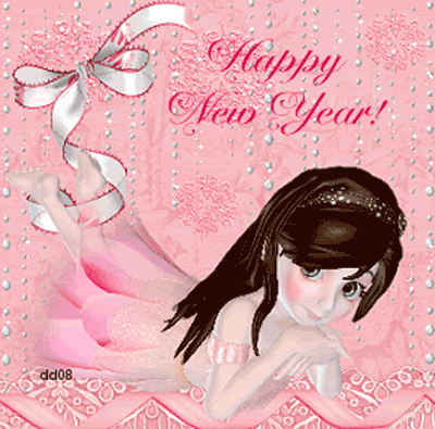 красивые Анимационные открытки Happy New year